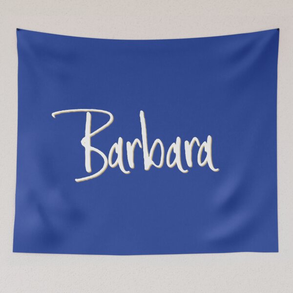 Item preview, BARBARA personalized type design designed and sold by CharlottePlaceArt.