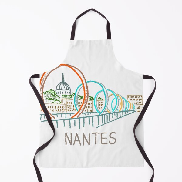 Artikelvorschau, Nantes, Frankreich, Souvenir-Geschenk für Touristen entworfen und verkauft von MichaeIRellov.