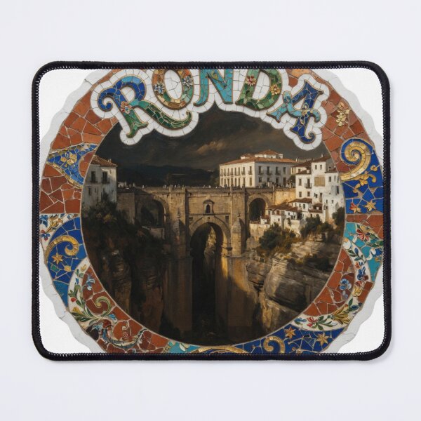 Item preview, Ronda Bridge Spain Sticker designed and sold by Imaginarium of Chaos falcon88 .