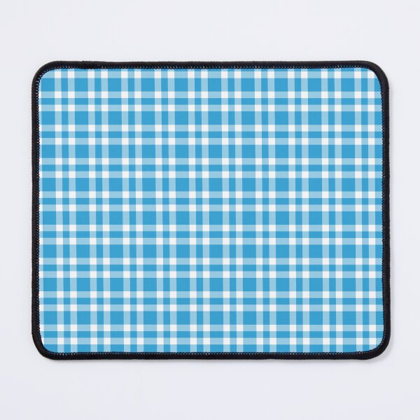 Item preview, Blue White Plaid Pattern designed and sold by ArtbyDebbieC.
