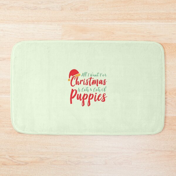 Item preview, All I Want for Christmas Is Lots and Lots of Puppies designed and sold by Palette & Hue.