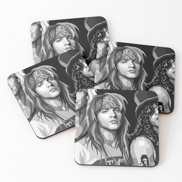 Artikelvorschau, Guns N Roses Graustufen entworfen und verkauft von varkicermanas.