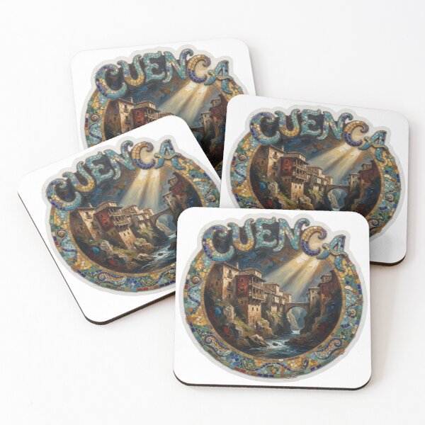 Item preview, Cuenca Hanging Houses Sticker designed and sold by Imaginarium of Chaos falcon88 .