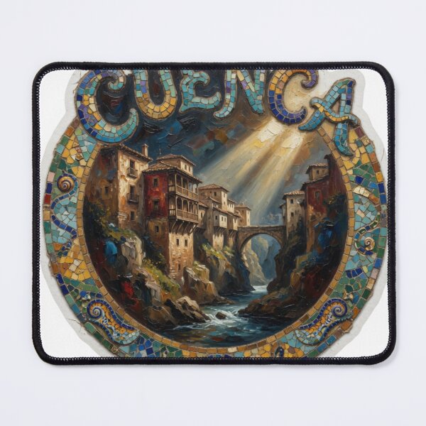 Item preview, Cuenca Hanging Houses Sticker designed and sold by Imaginarium of Chaos falcon88 .