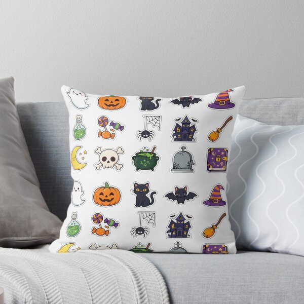 Item preview, Cute Halloween Vector Sticker Collection Set with White Outline Isolated designed and sold by YasminTaha.