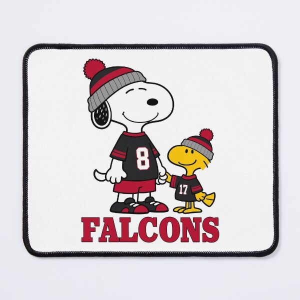 Item preview, Snoopy & Woodstock Atlanta Falcons Football Retro F219 designed and sold by GLUVY-THEME.