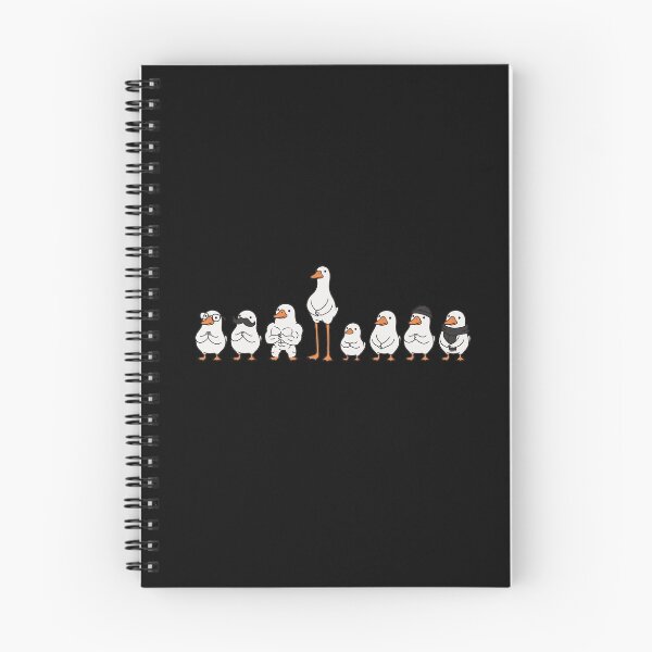 Item preview, Cute Minimalist Goose Squad Line Art Illustration designed and sold by Acrylic & Thoughts.