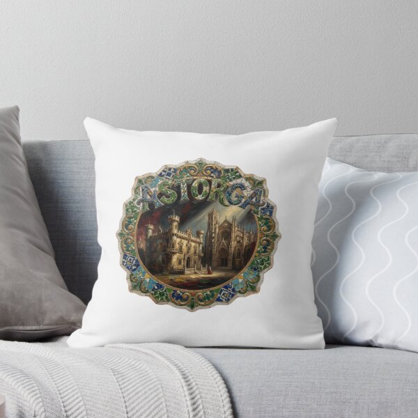 Item preview, Astorga Palace Spain Sticker designed and sold by Imaginarium of Chaos falcon88 .