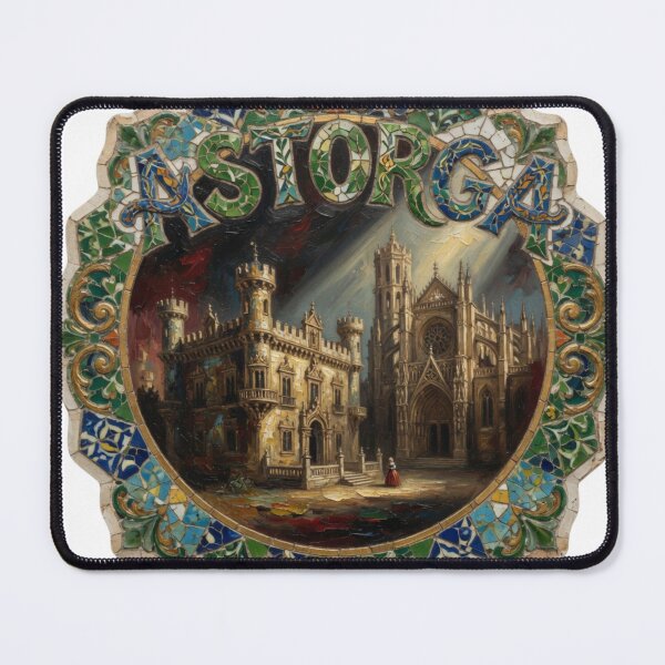 Item preview, Astorga Palace Spain Sticker designed and sold by Imaginarium of Chaos falcon88 .