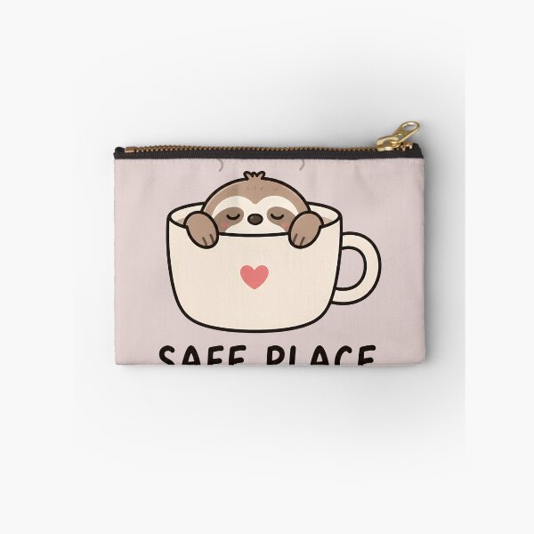 Item preview, Safe Place Cute Coffee Sloth designed and sold by ianm1028.