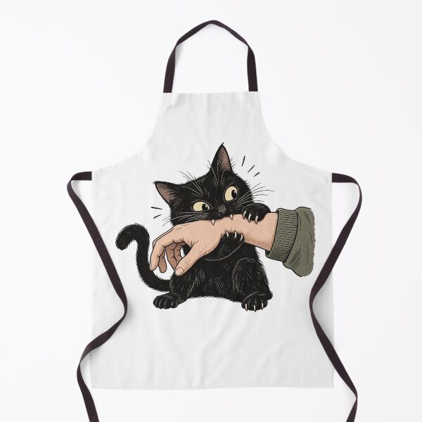 Item preview, Love Hurts – Chaotic Black Cat designed and sold by H-Tsvetkova.