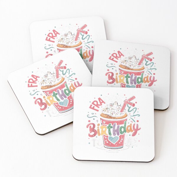 Item preview, Funny Frappe Birthday To Me - Joke Saying for Coffee Lover T-Shirt designed and sold by HugsPlusCoffee.