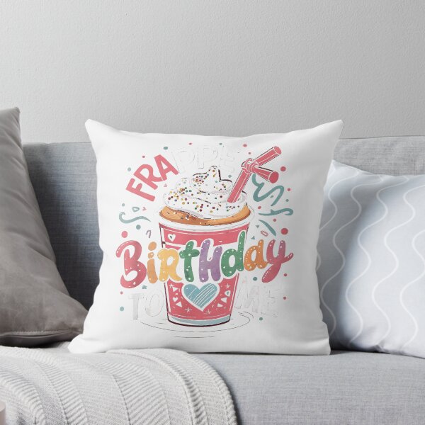 Item preview, Funny Frappe Birthday To Me - Joke Saying for Coffee Lover T-Shirt designed and sold by HugsPlusCoffee.