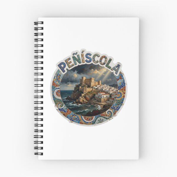 Item preview, Peniscola Castle Spain Sticker designed and sold by Imaginarium of Chaos falcon88 .