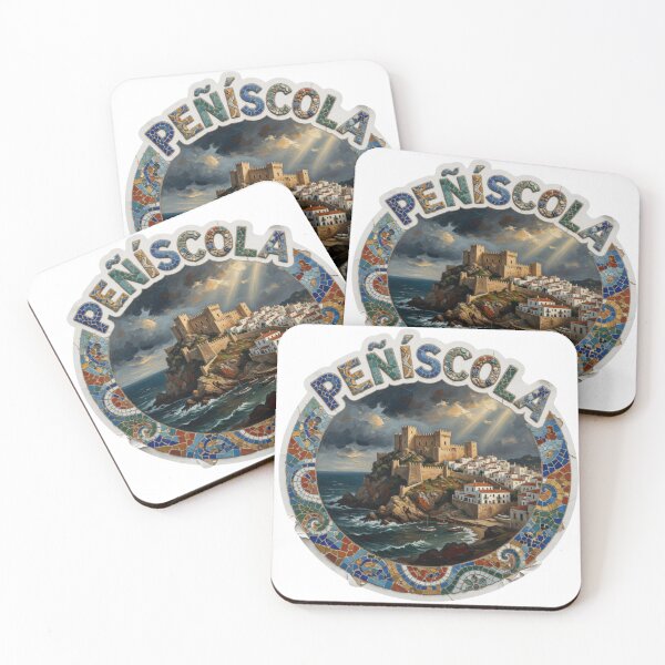 Item preview, Peniscola Castle Spain Sticker designed and sold by Imaginarium of Chaos falcon88 .
