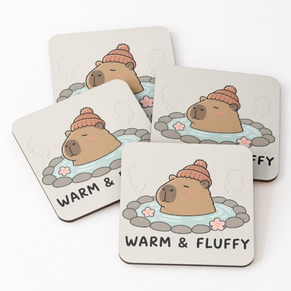 Item preview, Warm And Fluffy Cute Capybara designed and sold by ianm1028.