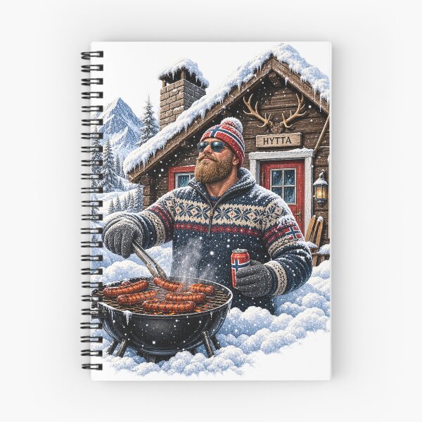 Item preview, Norwegian Winter BBQ at Minus 20 designed and sold by PRINTIONAL.