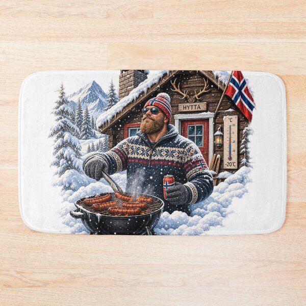 Item preview, Norwegian Winter BBQ at Minus 20 designed and sold by PRINTIONAL.