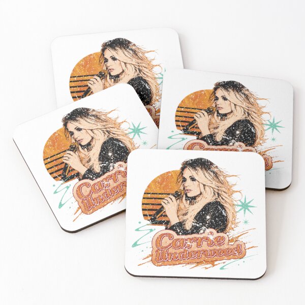 Item preview, Carrie Underwood Retro Art Vintage Style designed and sold by omorrowsgStudio.