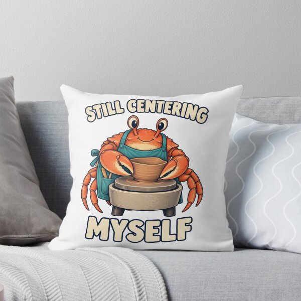 Item preview, Pottery Crab – Still Centering Myself designed and sold by SAS-Designer.