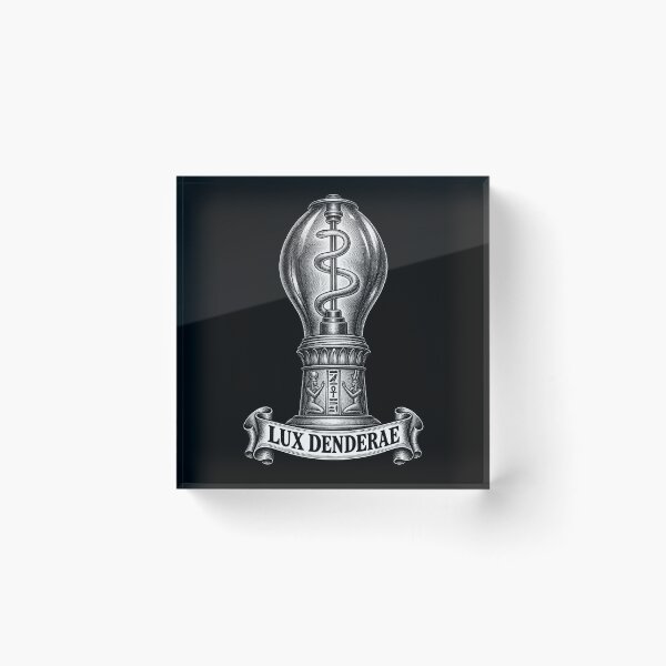 Item preview, Lux Denderae Dendera Light Ancient Egyptian Astronaut Art designed and sold by InkwellOddity.