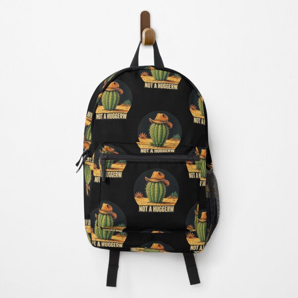 Item preview, Not A Hugger Sarcastic Cowboy Cactus designed and sold by TheEndDesign.