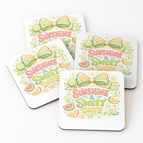 Item preview, Sunshine and Sweet Days Cute Citrus Fruit Summer Retro Kawaii Art designed and sold by inkoutninja.