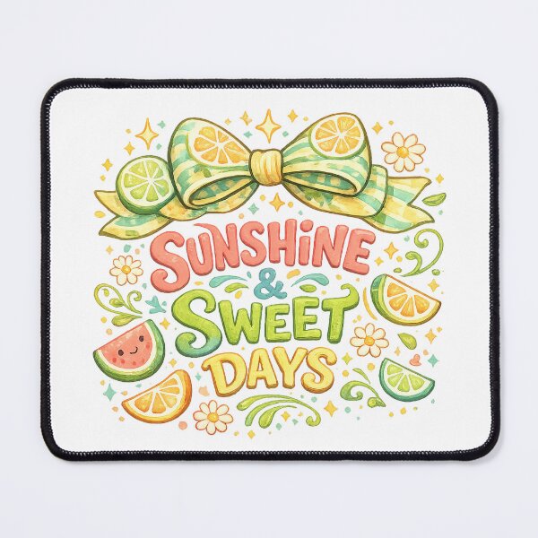 Item preview, Sunshine and Sweet Days Cute Citrus Fruit Summer Retro Kawaii Art designed and sold by inkoutninja.