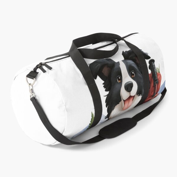 Item preview, Border Collie Hiking Dog Mountain Adventure Design designed and sold by NicolasGlowArt.