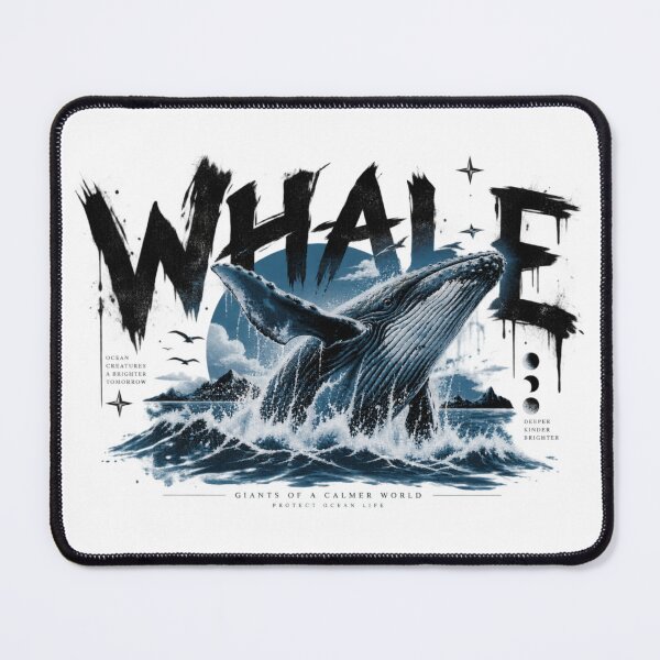 Item preview, Whale Streetwear | Giants of a Calmer World Ocean Design designed and sold by UNVYRE.