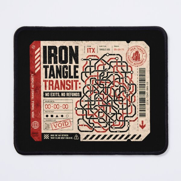 Item preview, Iron Tangle Transit Pass designed and sold by agearb.