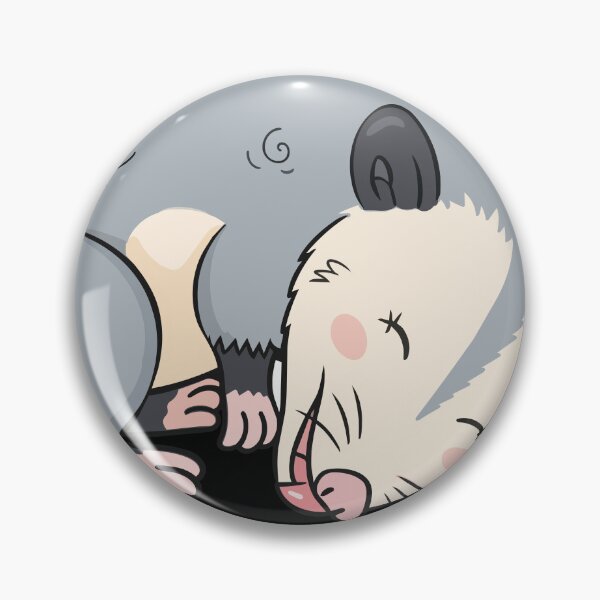 Item preview, Cute Sleeping Opossum Heart Kawaii Possum designed and sold by Litely.