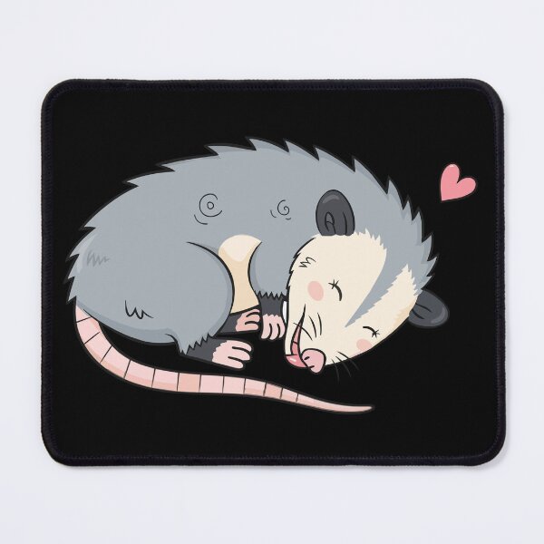 Item preview, Cute Sleeping Opossum Heart Kawaii Possum designed and sold by Litely.