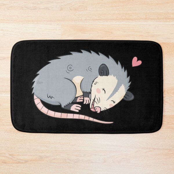 Item preview, Cute Sleeping Opossum Heart Kawaii Possum designed and sold by Litely.