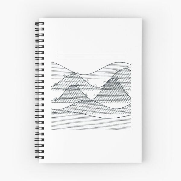 Item preview, Breaking Wave Wood Engraving Vintage Nautical Print designed and sold by TIDECHART.