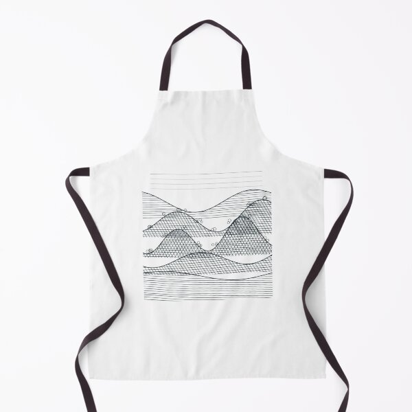 Item preview, Breaking Wave Wood Engraving Vintage Nautical Print designed and sold by TIDECHART.