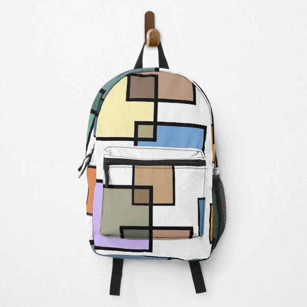 Item preview, Retro Abstract Geometric Color Blocks designed and sold by JOHN44ART.