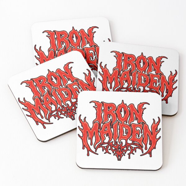 Item preview, Iron Maiden Vintage Heavy Metal Logo designed and sold by TripleFour444.