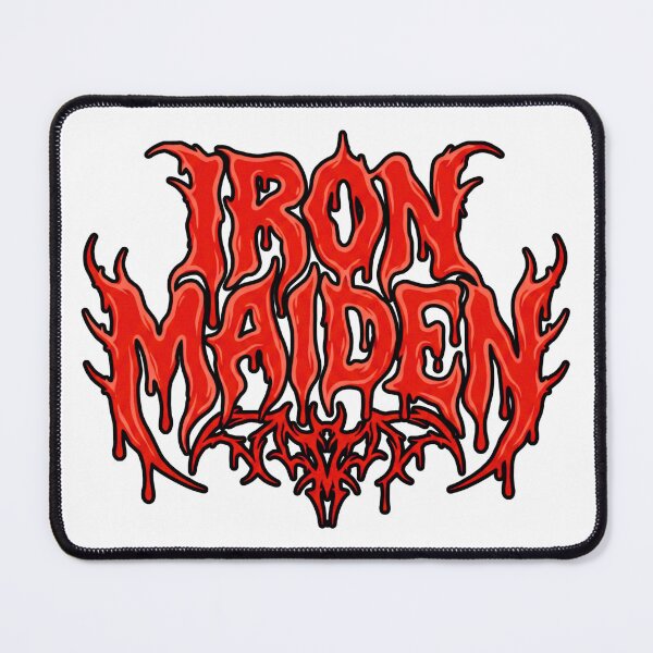 Item preview, Iron Maiden Vintage Heavy Metal Logo designed and sold by TripleFour444.