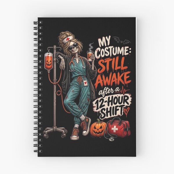 Item preview, Night Shift Nurse Comfort Colors Shirt, Spooky Owl Tee, Healthcare Worker Gift, Fall Nursing Shirt, Nurse Appreciation Gift designed and sold by ChockletBoy.