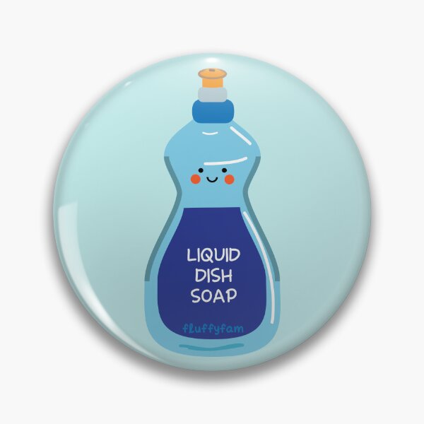Item preview, Cute kawaii liquid dish soap designed and sold by fluffyfamcraft.