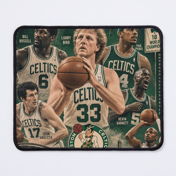 Item preview, Boston Basketball Legends – Vintage Collector Card 002 designed and sold by LuluLeb.