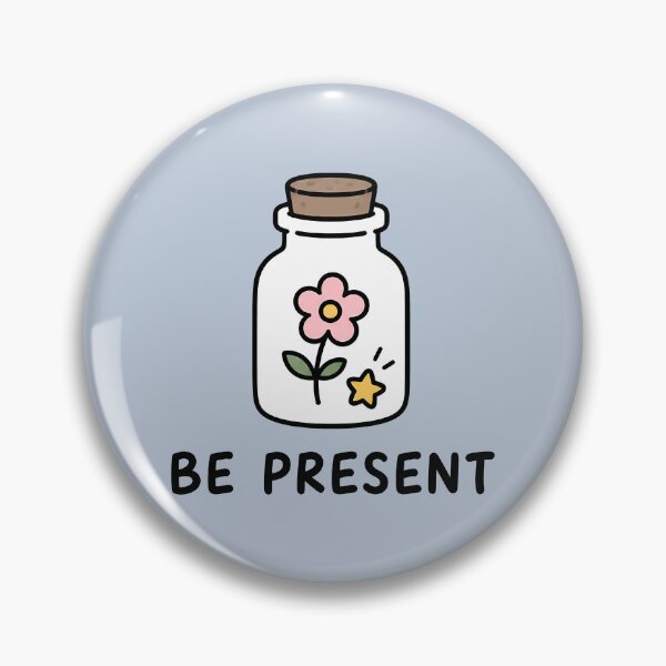 Item preview, Be Present Cute Flower Star Jar designed and sold by ianm1028.