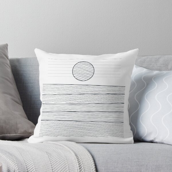 Item preview, Calm Water Wood Engraving Minimalist Maritime Ocean Design designed and sold by TIDECHART.