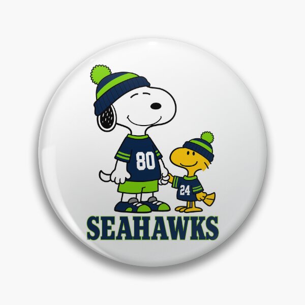 Item preview, Snoopy & Woodstock Seattle Seahawks Football Retro F224 designed and sold by GLUVY-THEME.