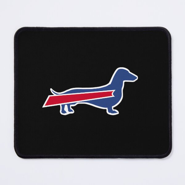 Item preview, Buffalo Bills Dachshund designed and sold by elegentart.