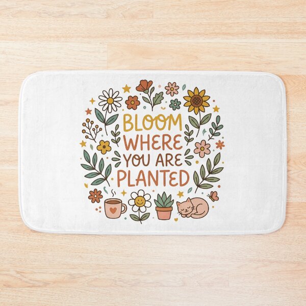Item preview, BLOOM WHERE YOU ARE PLANTED designed and sold by decimalades.