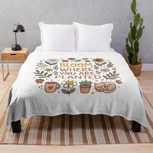 Item preview, BLOOM WHERE YOU ARE PLANTED designed and sold by decimalades.