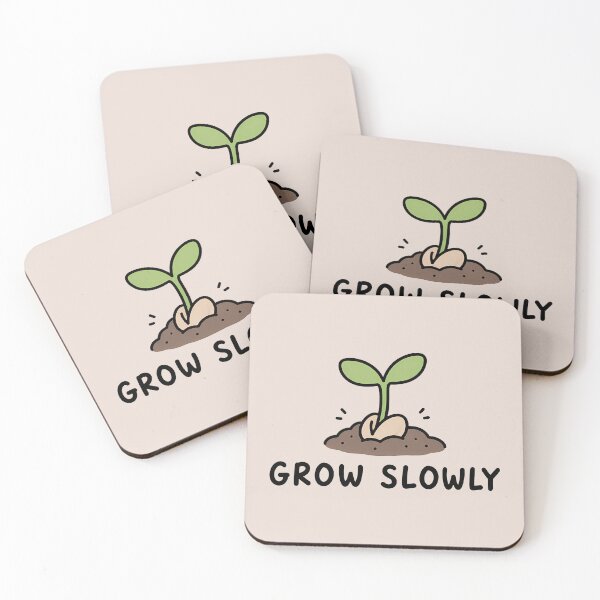 Item preview, Grow Slowly Cute Plant Seedling designed and sold by ianm1028.