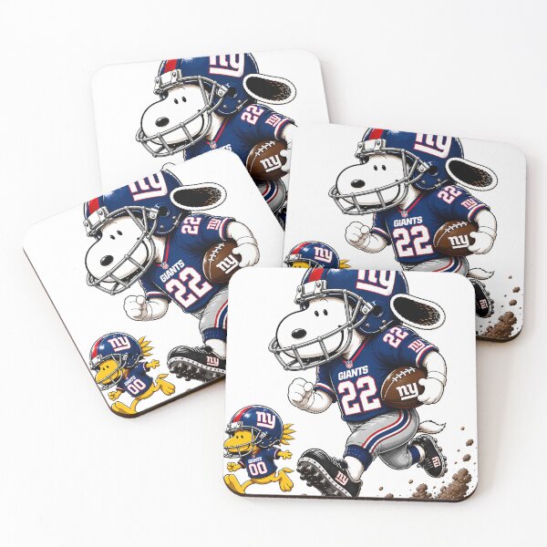 Item preview,  New York Giants  Snoopy And Woodstock Players  designed and sold by PsycheStudio.